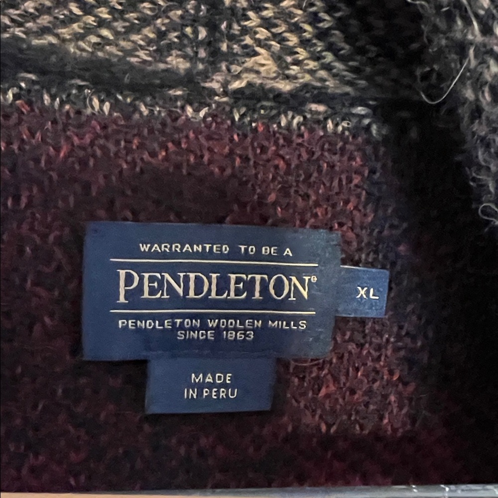 Pendleton Women’s Multicolor Aztec Knit Cardigan … - image 3